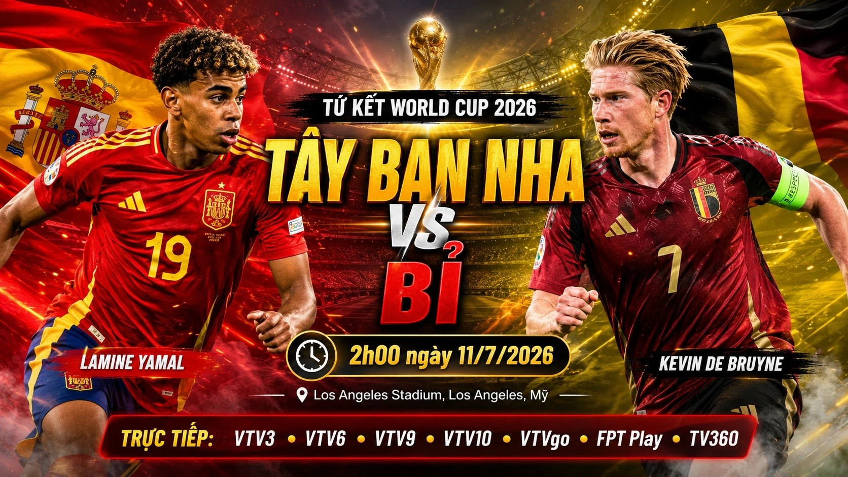 OK9 - Phân tích đại chiến Bỉ vs TBN: Hazard dự đoán gây sốc